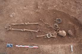 Archeologia in Francia, scoperta la tomba di un bambino insieme a un cane con un collare e campanello
